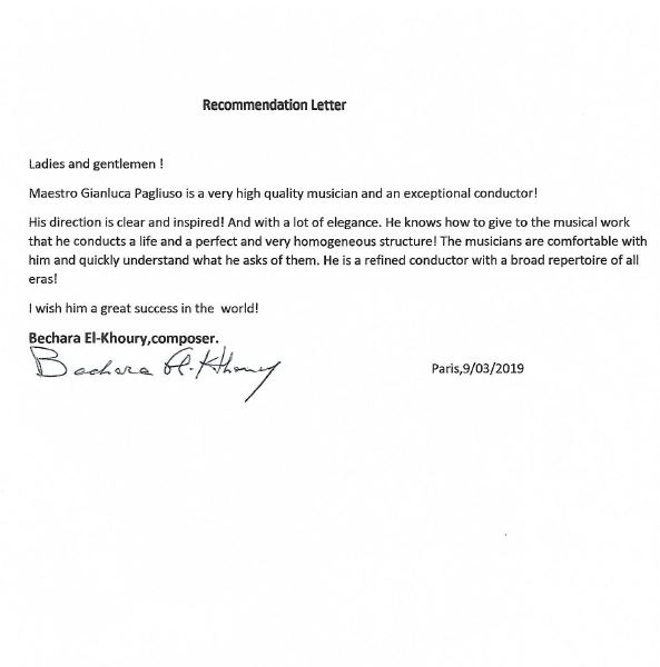 by the composer Bechara El Khoury